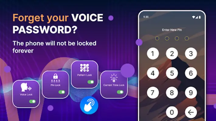 Voice Screen Lock android App screenshot 9