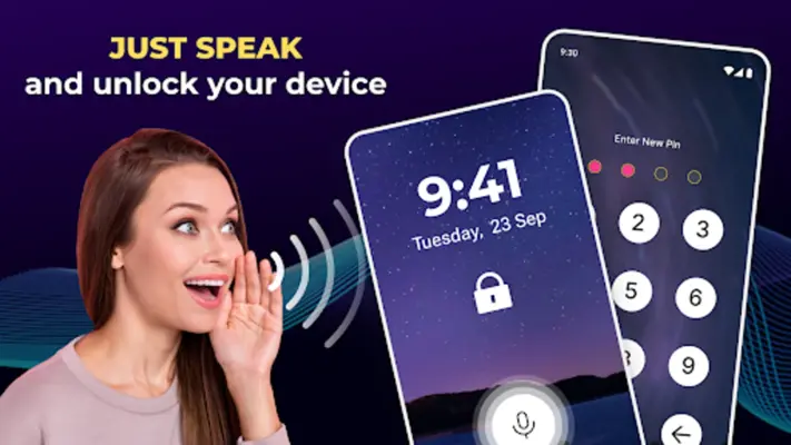 Voice Screen Lock android App screenshot 7